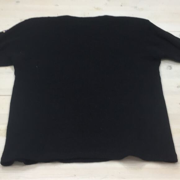 Vintage sequin sweater with shoulder pads sz S - Picture 5 of 5